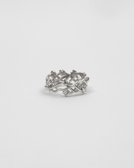 CROWN OF THORNS BAND RING