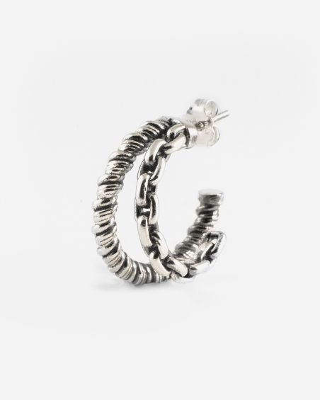 ORECCHINO HANGER IN ARGENTO