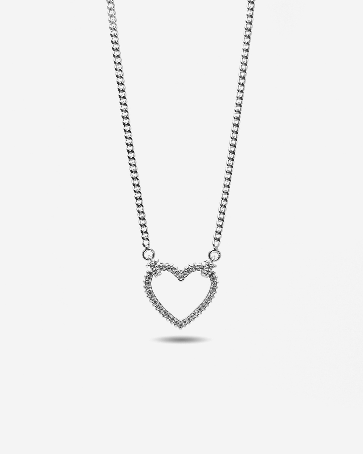 CPSLOVE Collana Clavicola In Argento 925 Con Ciondolo Zirconi A Stella/Cuore/Goccia - Catena 40 Cm, Ipoallergenica, Regalo Per Donna