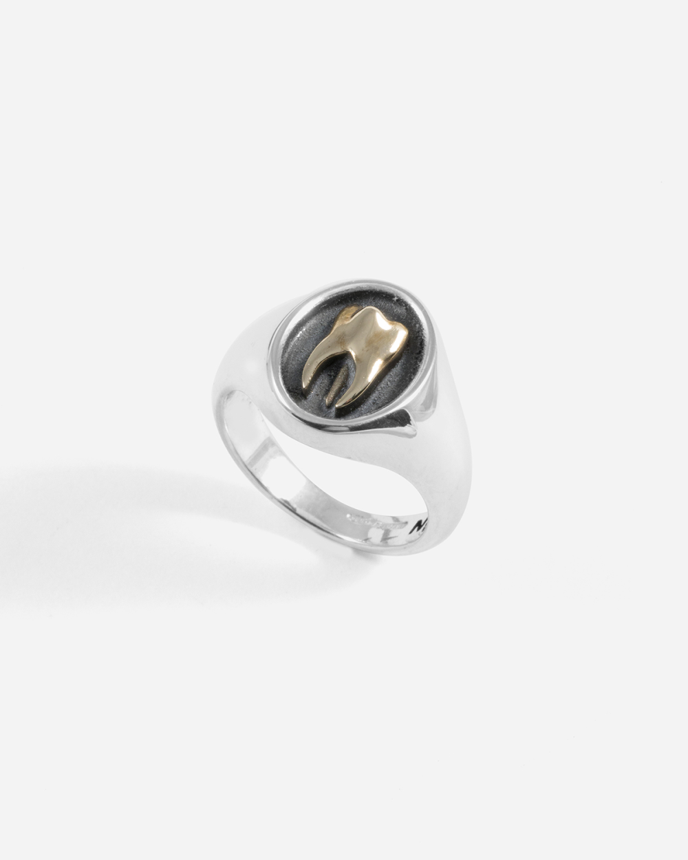 TRADITIONAL TOOTH SIGNET RING