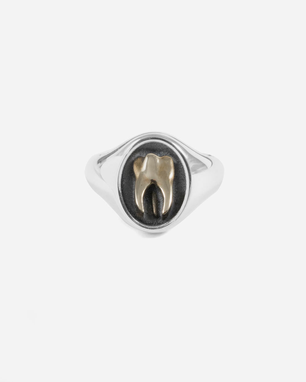 TRADITIONAL TOOTH SIGNET RING
