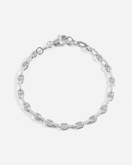 BRACCIALE CATENA SEA DROPS CON BRILLANTI