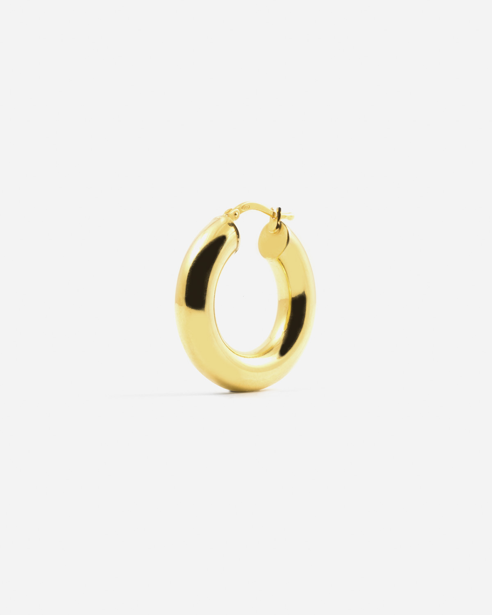 Orecchini A Cerchio Oro 18k Con Cristallo Swarovski – Design Esclusivo, Ipoallergenici, Regalo Per Donna