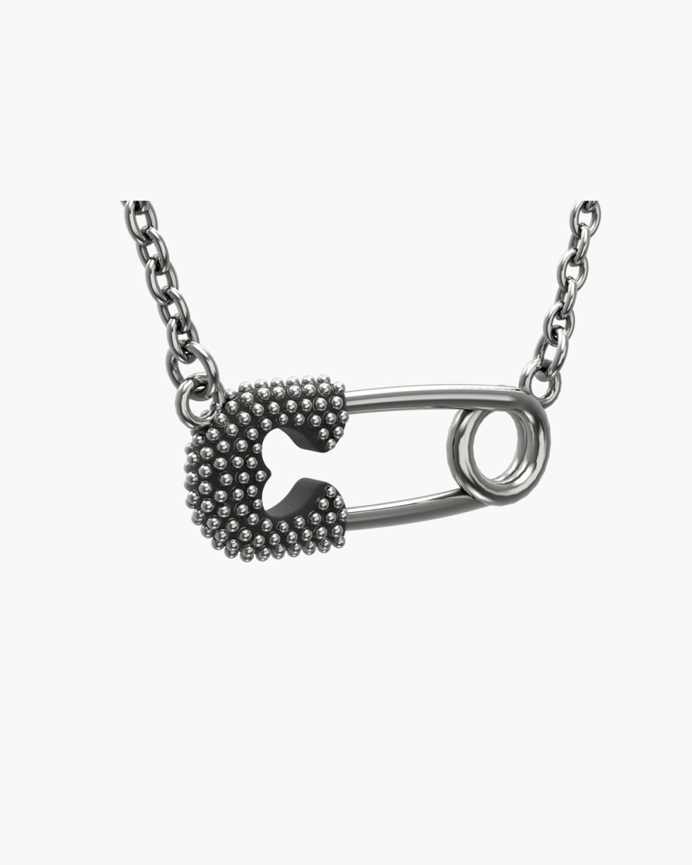 REBELOVE DOTTED PIN NECKLACE
