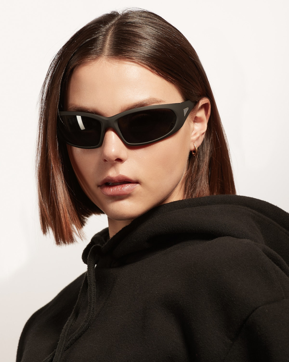 BAGAI SUNGLASSES / MATT BLACK