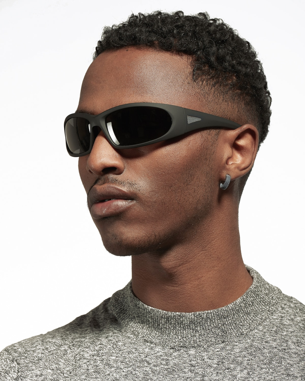 BAGAI SUNGLASSES / MATT BLACK