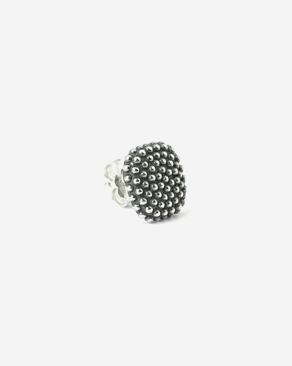 DOTTED SQUARE SINGLE EARRING