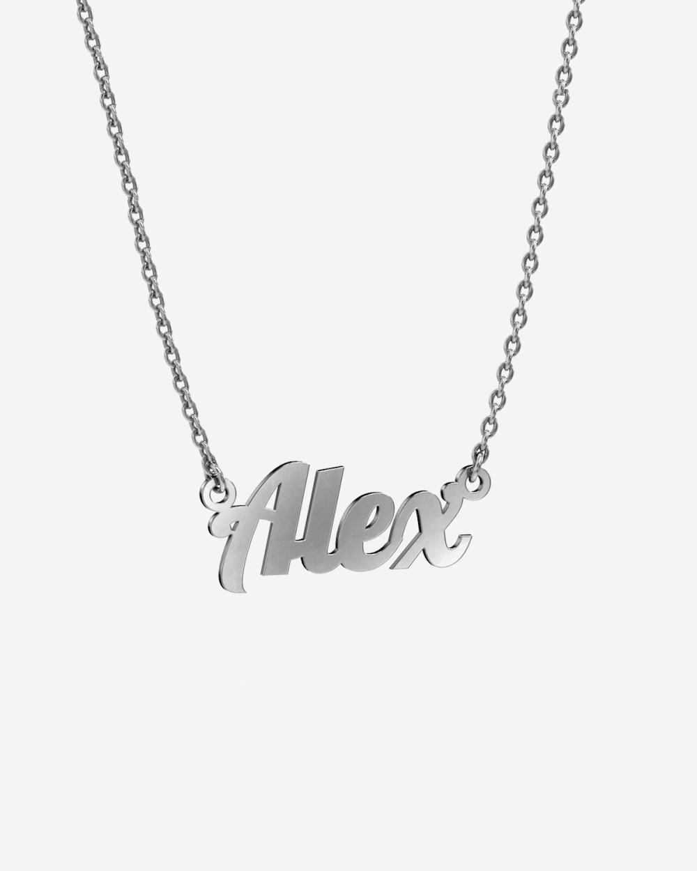 NAME LINK CHAIN NECKLACE