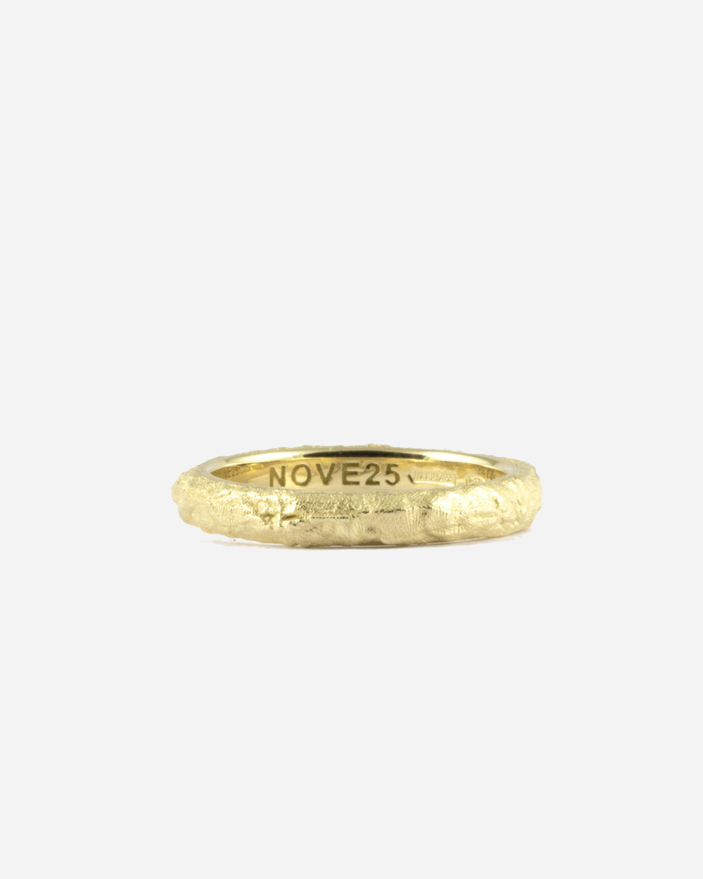 GOLD ROCK PROMISE RING
