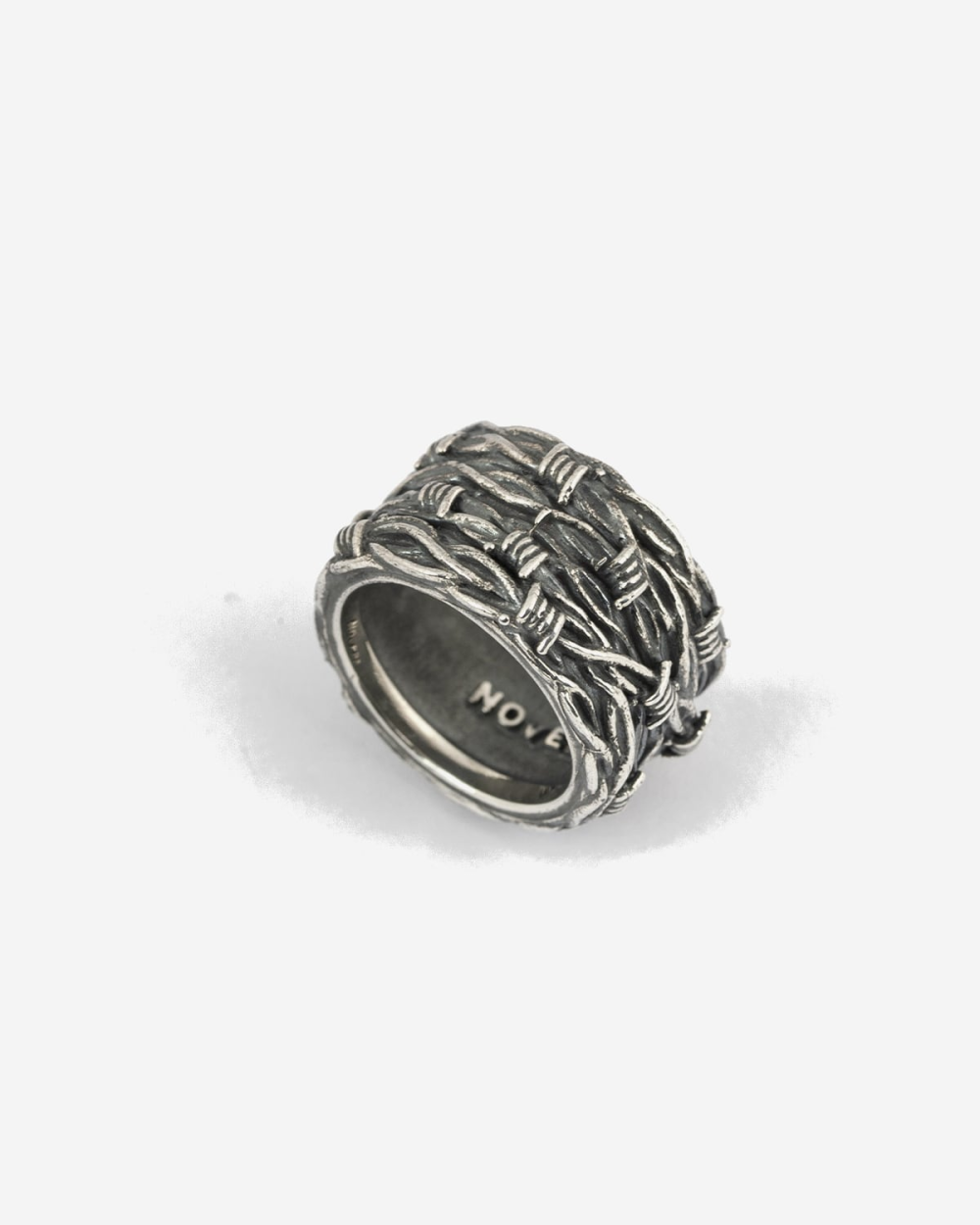 BARBED WIRE BAND RING