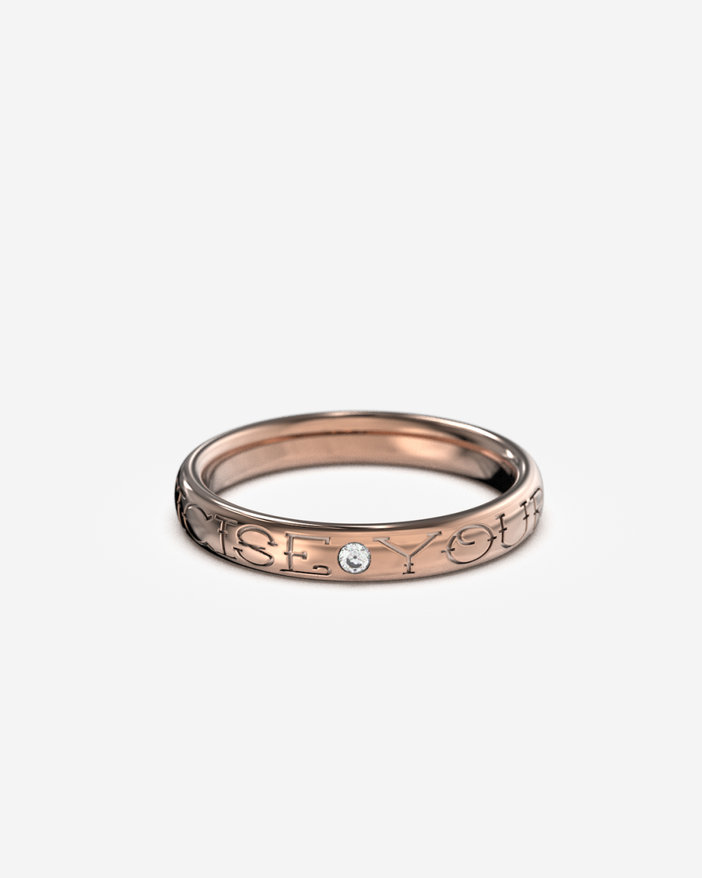 GOLD CONFORT WEDDING RING WITH...
