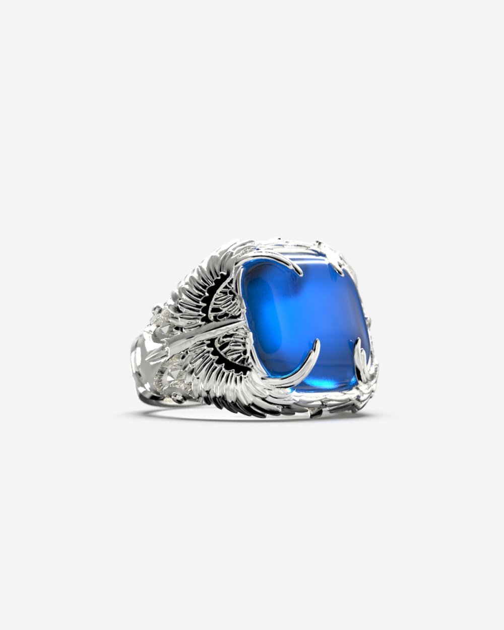 WINGS RING WITH STONE