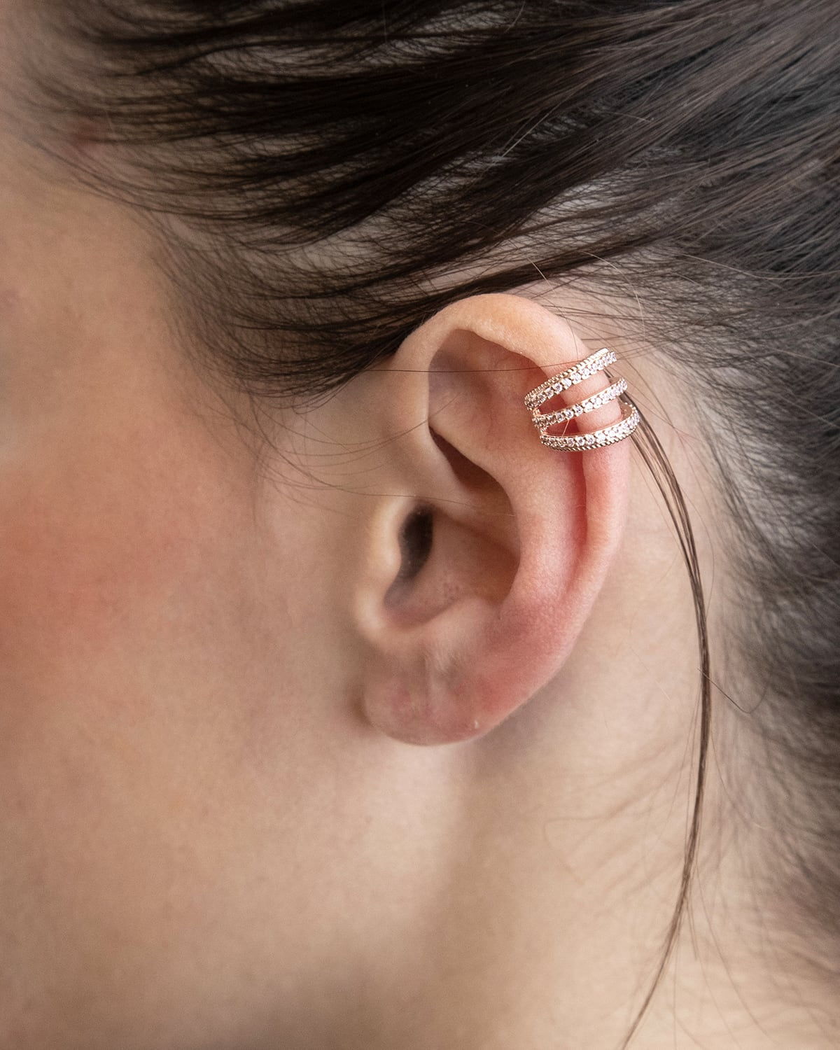 Rose 2024 ear cuff