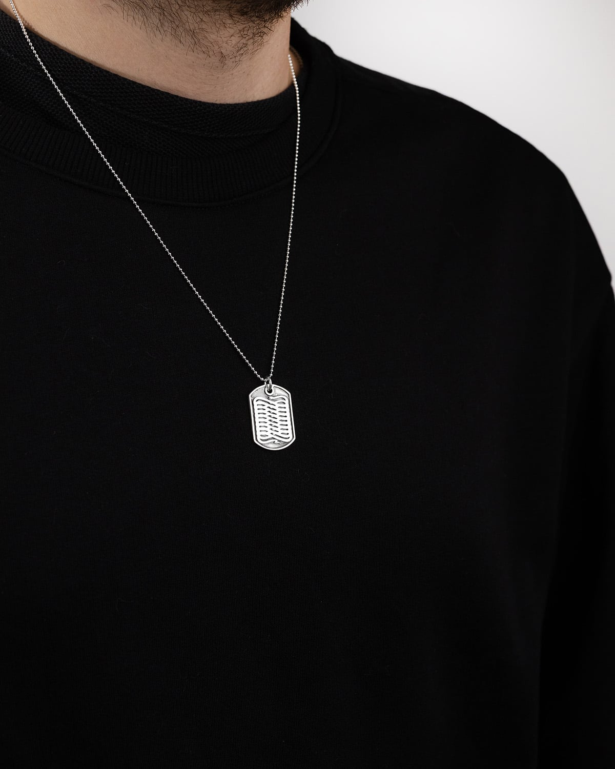 Army neck online chain