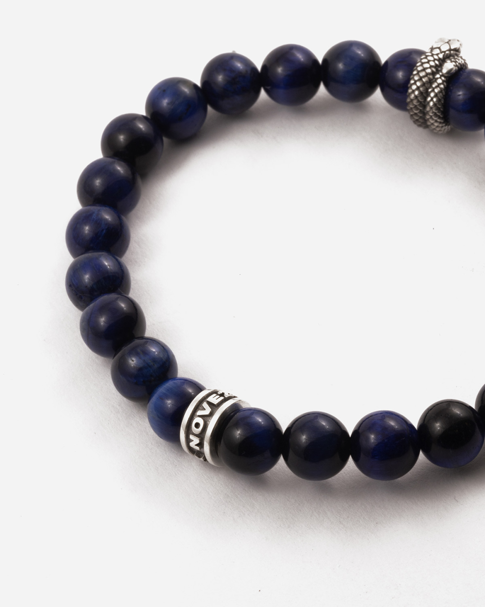 BRACCIALE CON PIETRE INTER X NOVE25