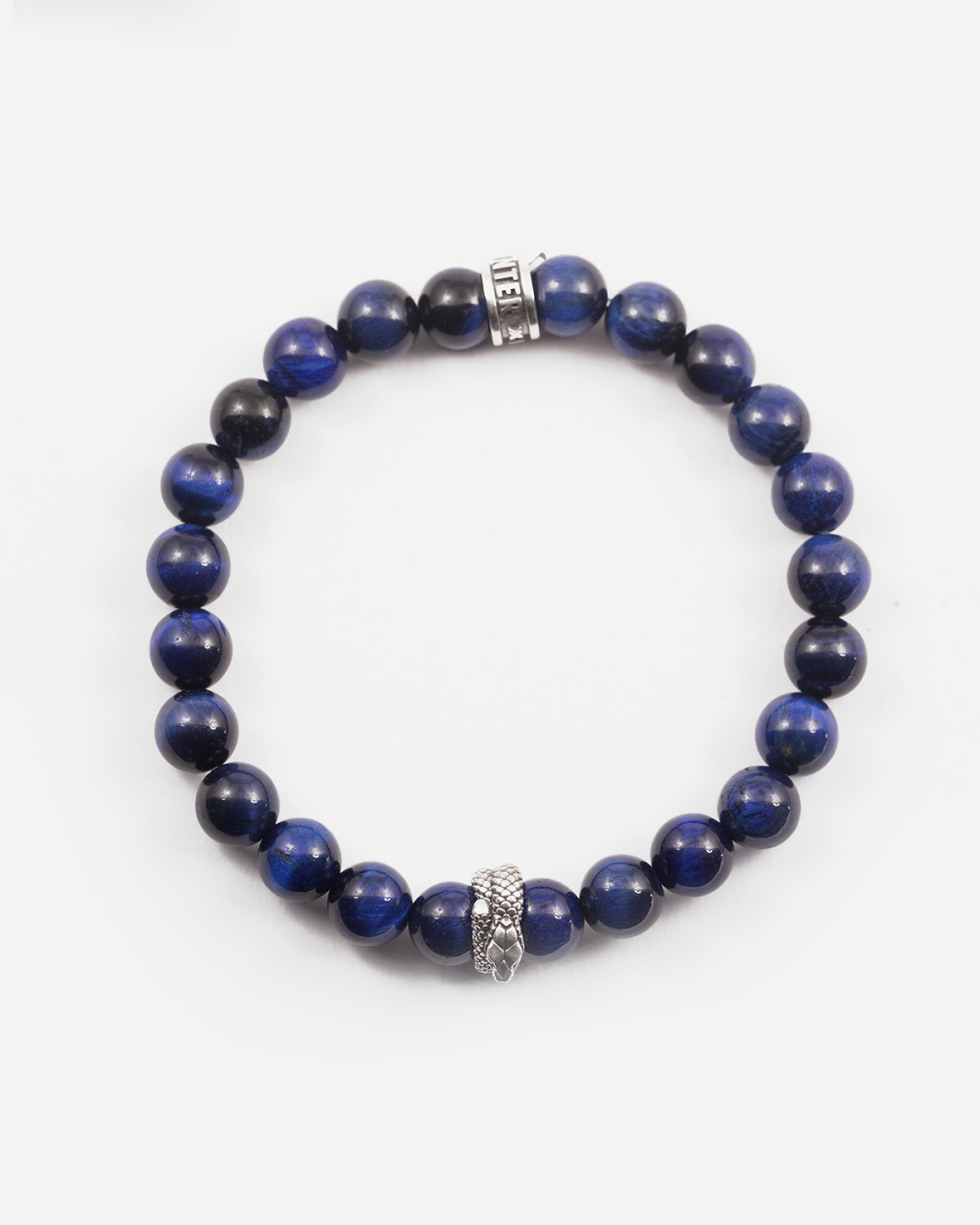 BRACCIALE CON PIETRE INTER X NOVE25