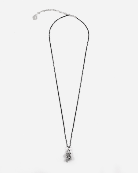 COLLIER ÉMAILLÉ ET PENDENTIF BISCIONE OR INTER X NOVE25