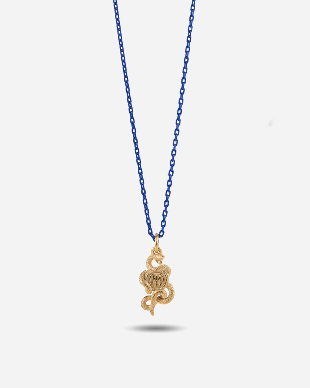 INTER X NOVE25 GOLD BISCIONE PENDANT...