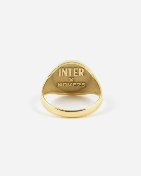 ANILLO CHEVALIER DE ORO 18KT I M 2STARS INTER X NOVE25