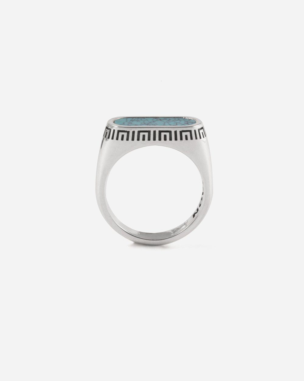 SOURCE HORIZONTAL SIGNET RING WITH...