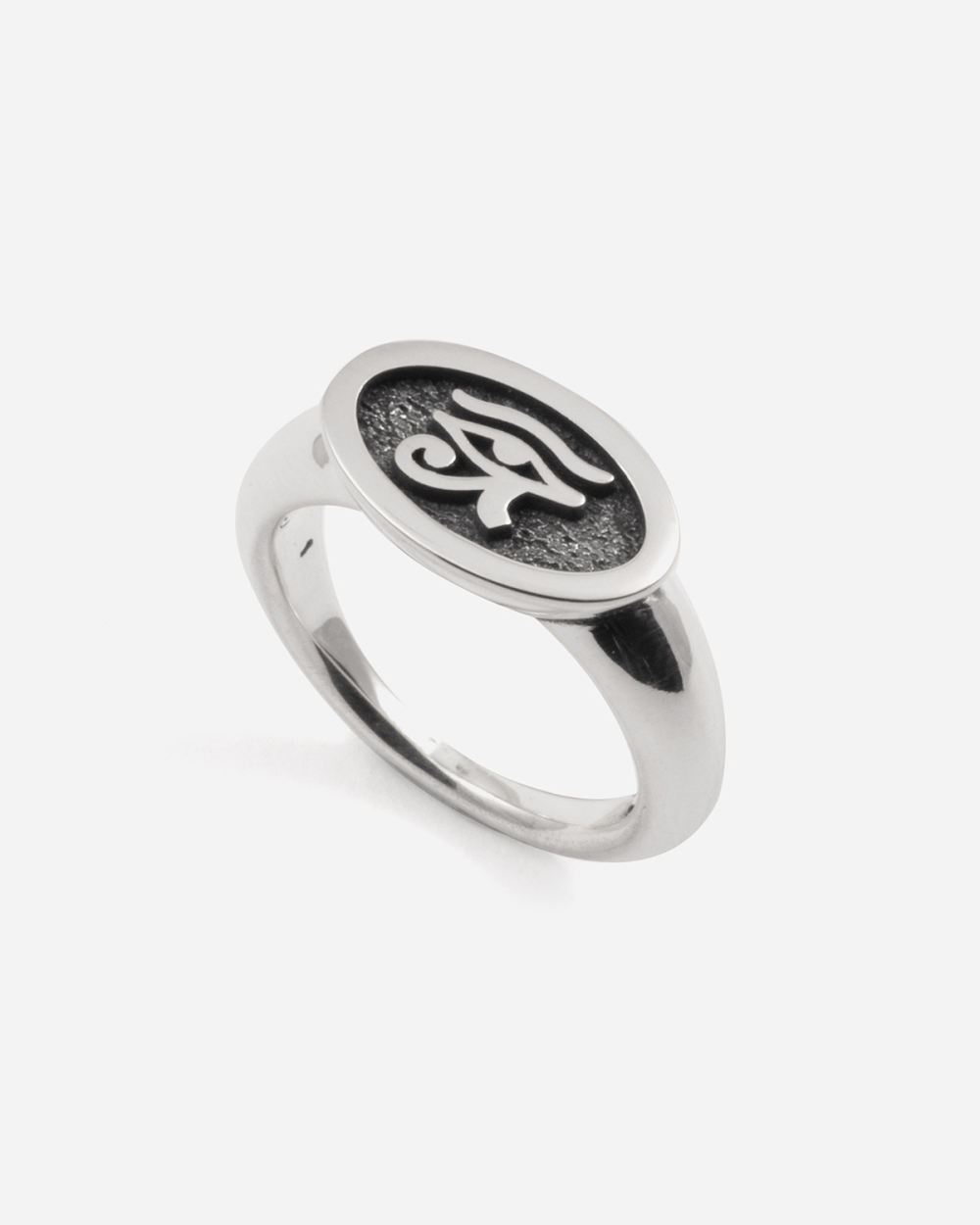 ANELLO FEDONA EYE OF HORUS IN ARGENTO