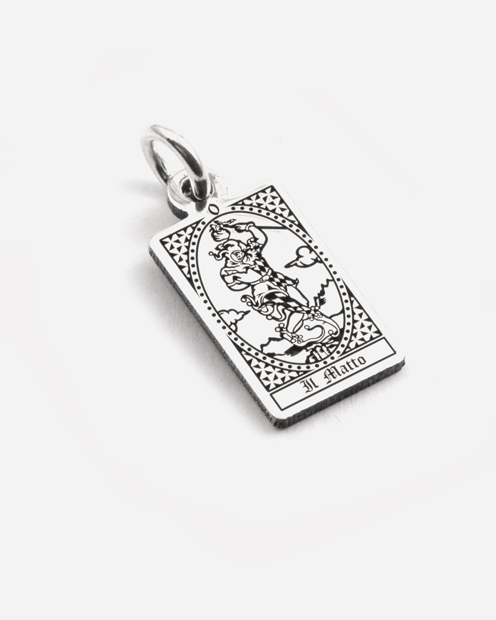 THE FOOL TAROT CARD PENDANT