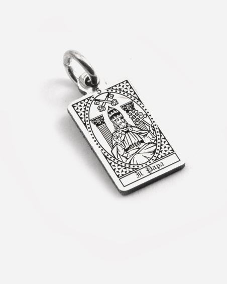 THE HIEROPHANT TAROT CARD PENDANT