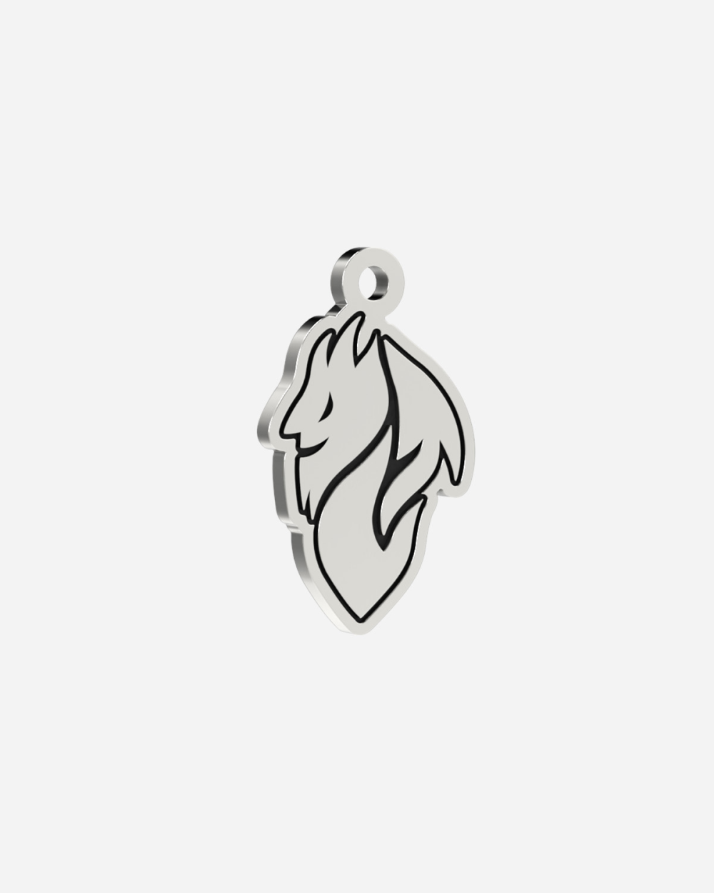 AC MILAN DEVIL SILVER PENDANT WITH...