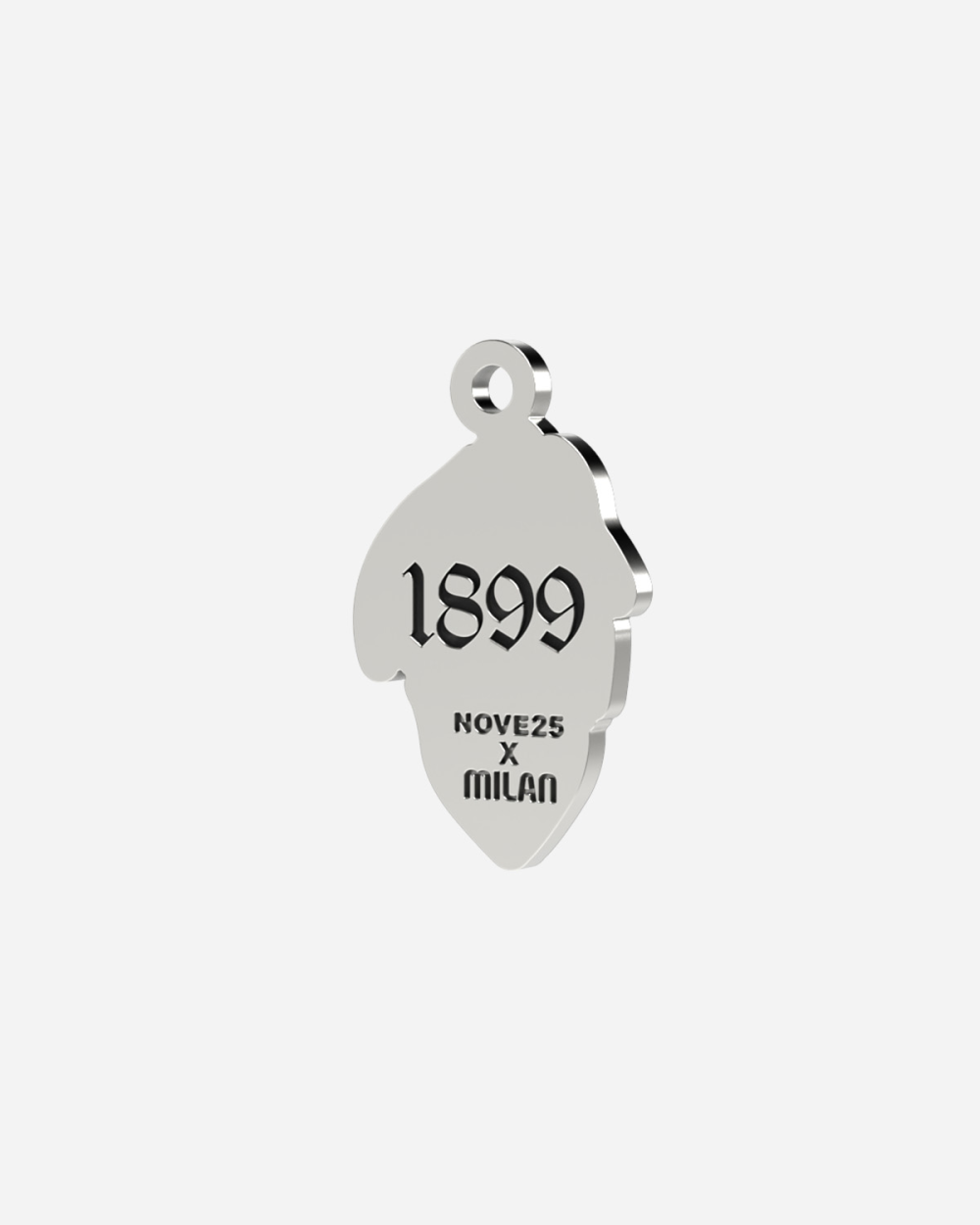 AC MILAN DEVIL SILVER PENDANT WITH...