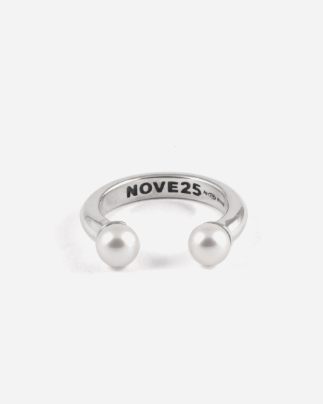 ANILLO PIERCING TWIN PEARLS...