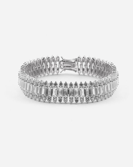 ARMBAND BAGUETTE ROYAL PORCH MIT BRILLANTEN