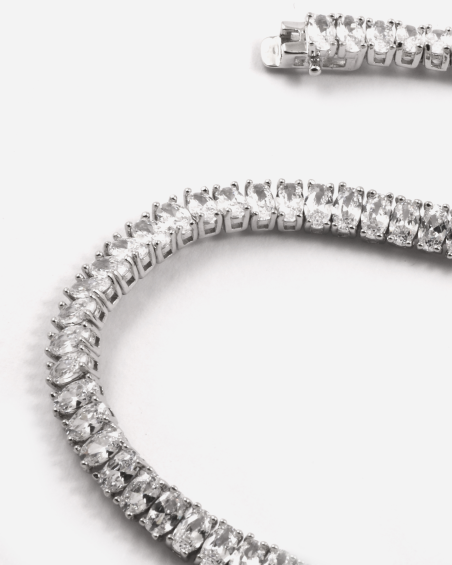 BRACELET MANSION PORCH EN ARGENT AVEC BRILLANTS