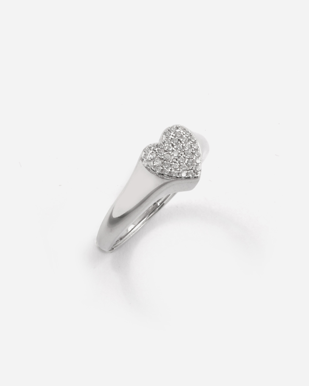 ADAPTABLE HEART SIGNET RING WITH...