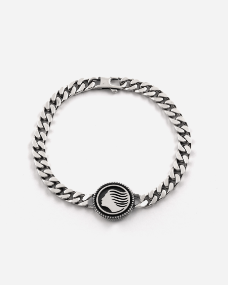 BRACELET GOURMETTE DEA ATALANTA EN ARGENT