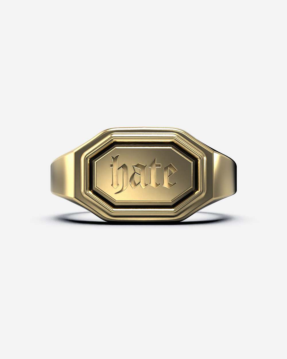 CUSTOMIZABLE BALANCE OCTAGONAL SIGNET...