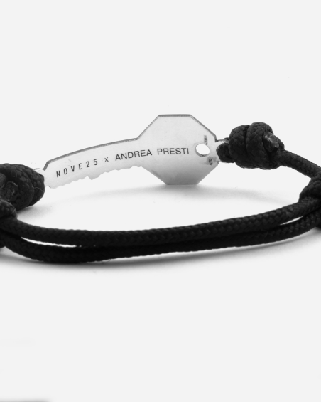 PULSERA DE CUERDA CON LLAVE DISCIPLINE ANDREA PRESTI