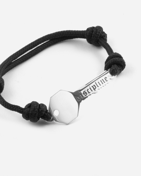 PULSERA DE CUERDA CON LLAVE DISCIPLINE ANDREA PRESTI