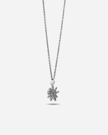 COLGANTE CHARM ESTRELLA STAR SOLOMOSTRY DE PLATA