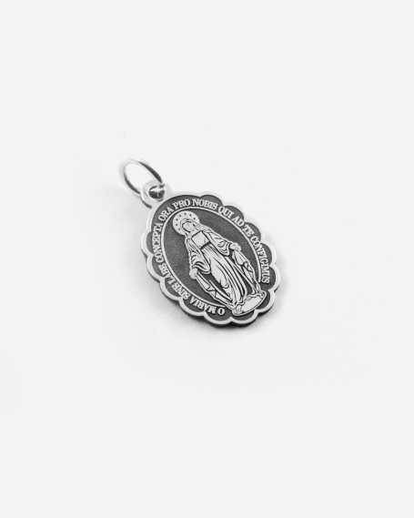 MATER DOMINI HOLY CARD PENDANT