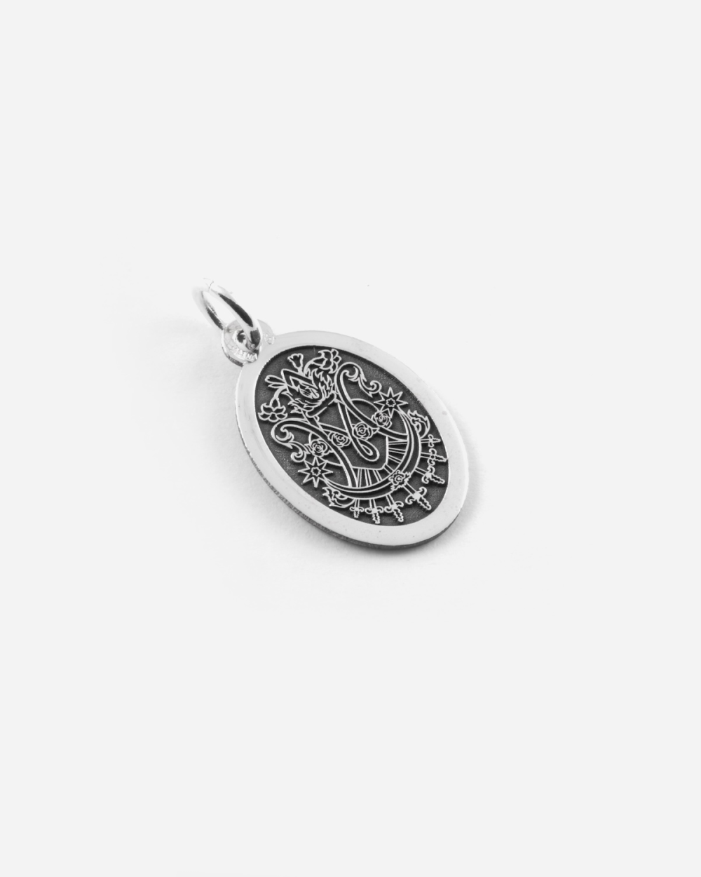 PENDENTIF MATER DOLOROSA EN ARGENT