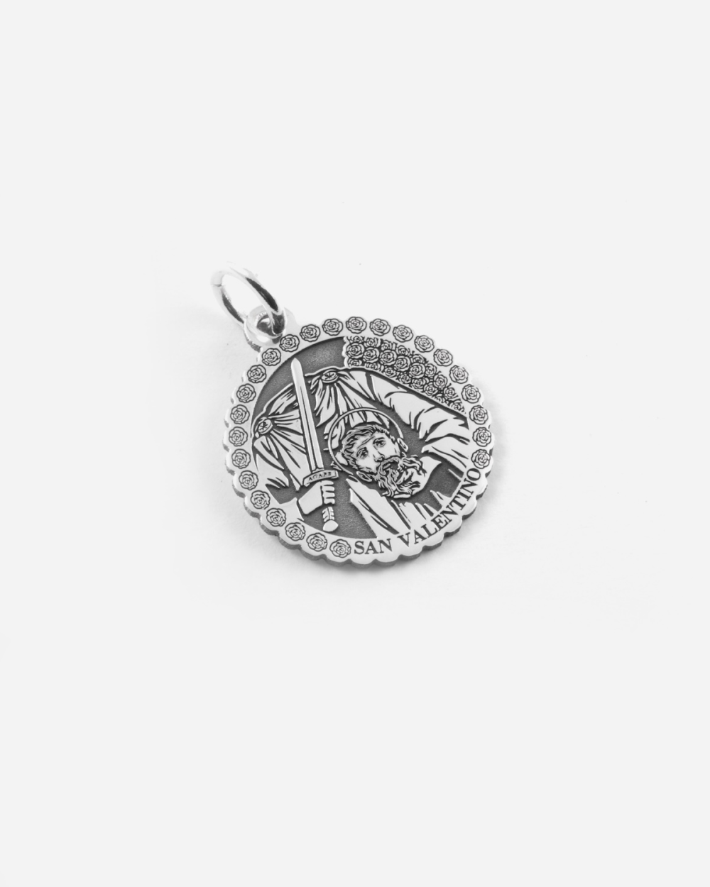 PENDENTIF SAINT VALENTIN EN ARGENT