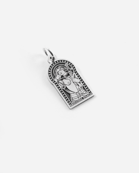 JOAN OF ARC HOLY CARD PENDANT