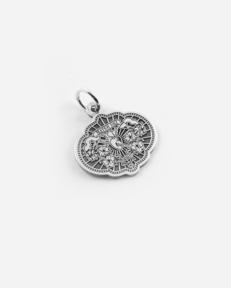 MATER DEI HOLY CARD PENDANT