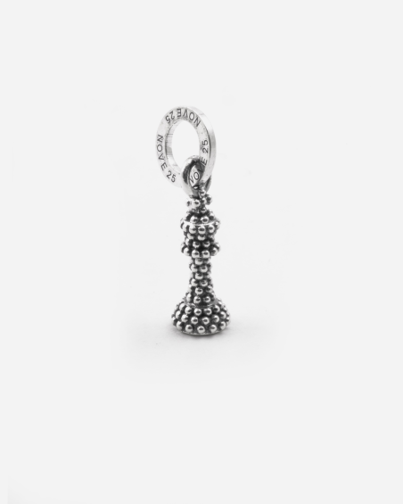 DOTTED KING MINI CHARM PENDANT