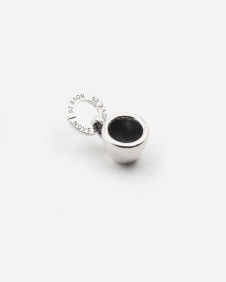 MINI CHARM PENDANT TASSE DE CAFÉ EN ARGENT