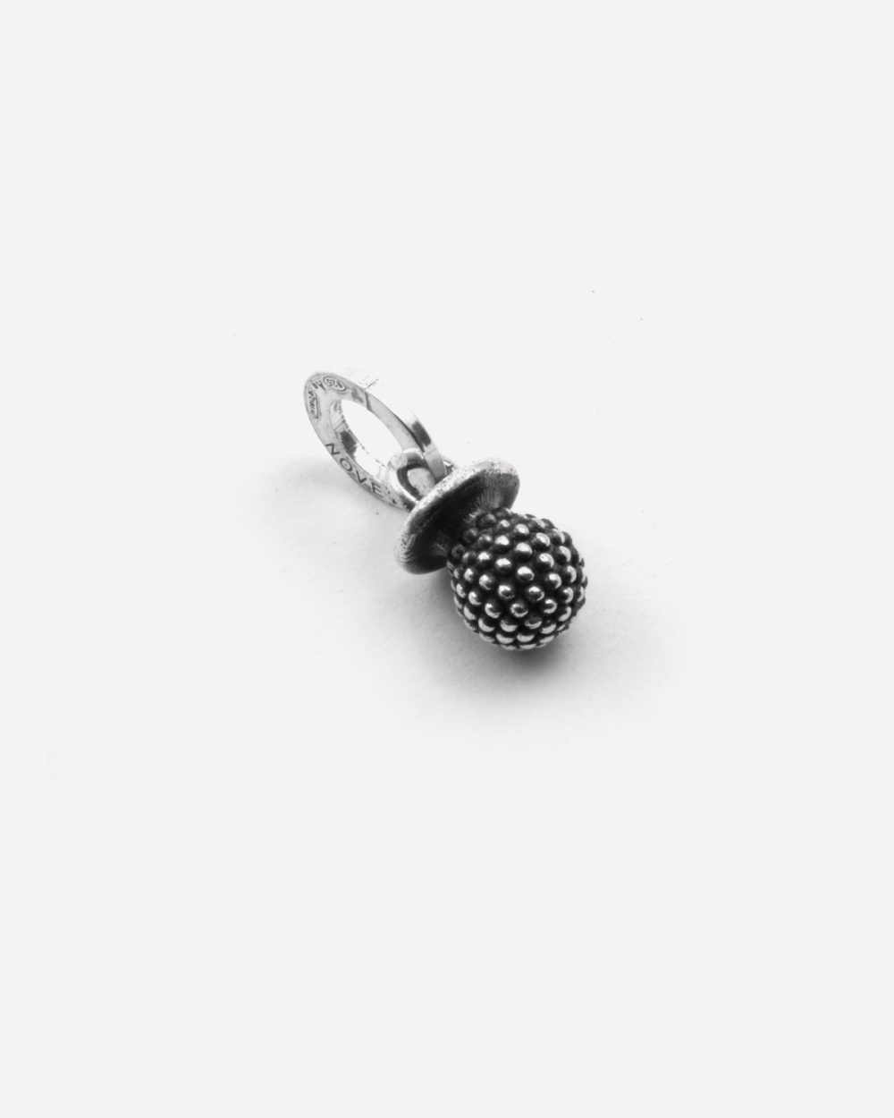 DOTTED PACIFIER MINI CHARM PENDANT