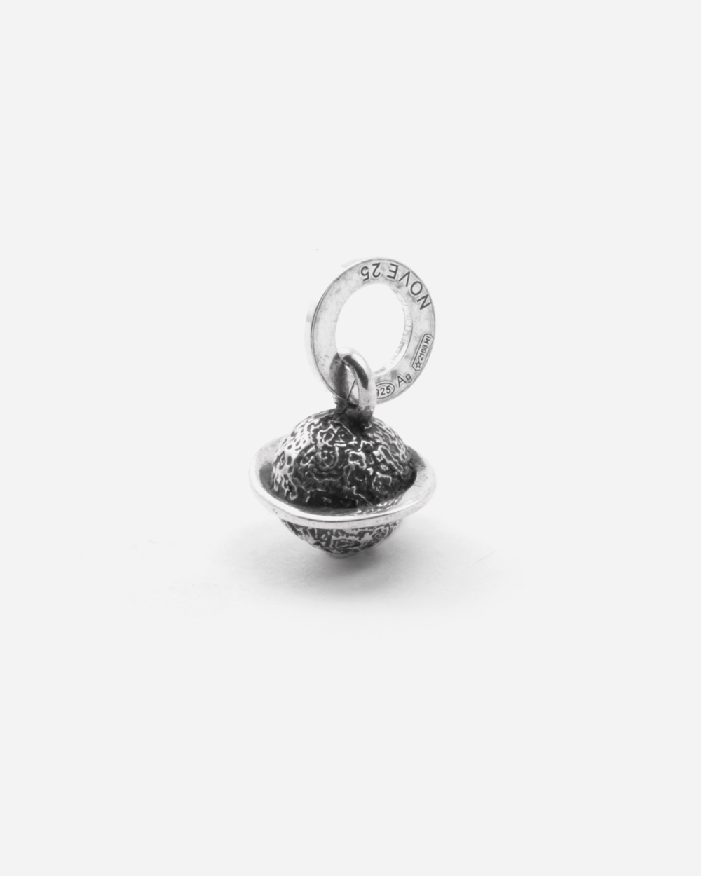 MINI CHARM PENDANT PLANÈTE EN ARGENT