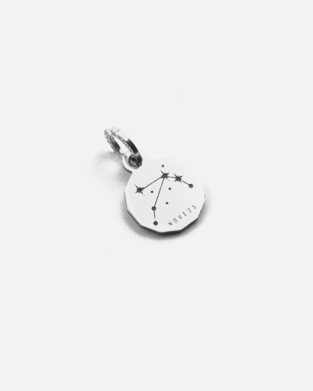 CIONDOLO MINI CHARM SEGNO ZODIACALE ARIETE IN ARGENTO