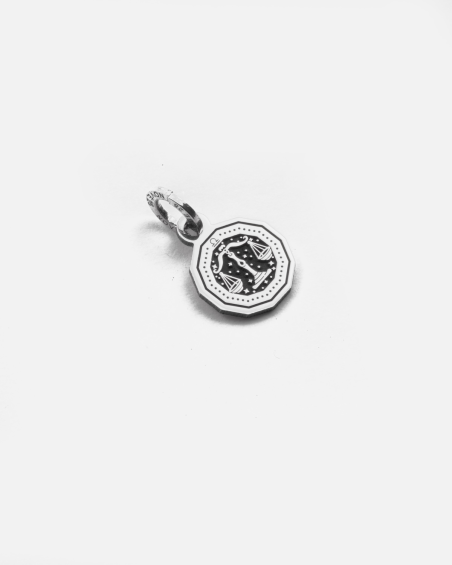 MINI CHARM PENDANT SIGNE DU ZODIAQUE BALANCE EN ARGENT