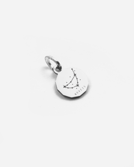 MINI CHARM PENDANT SIGNE DU ZODIAQUE CAPRICORNE EN ARGENT